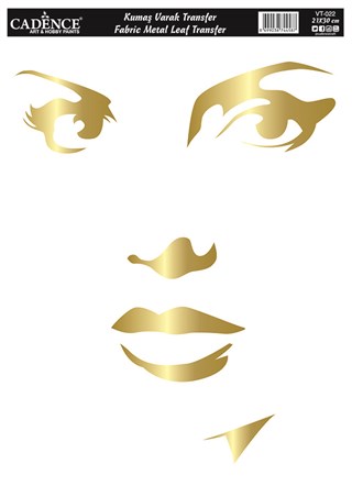 Varak Fabric Gold Transfer Vt22 21x30