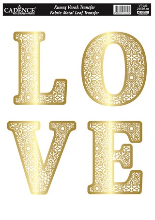 Varak Fabric Gold Transfer Vt23 21x30