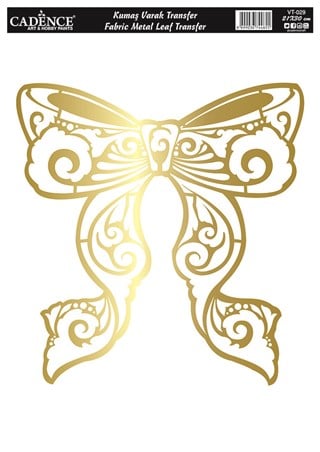 Varak Fabric Gold Transfer Vt29 21x30