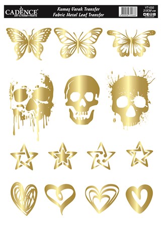 Varak Fabric Gold Transfer Vt32 21x30