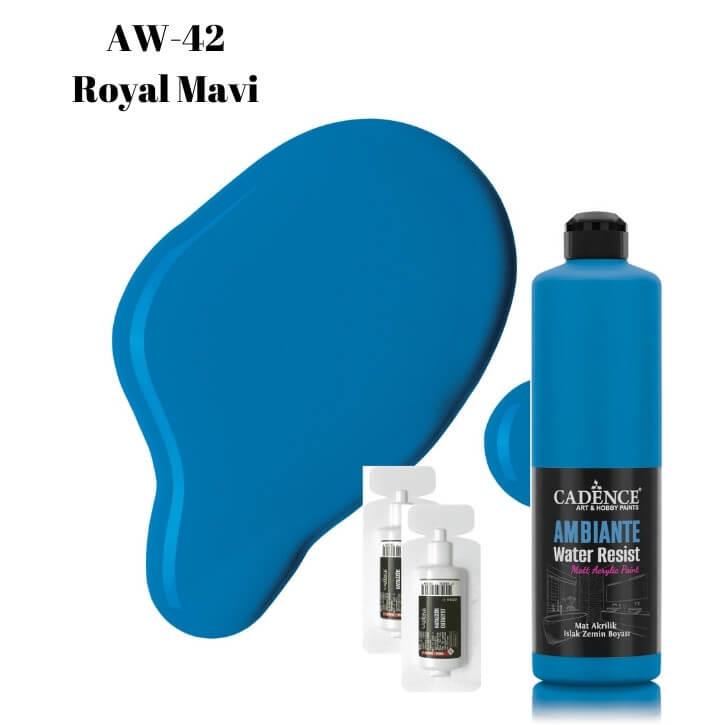 Ambiante Suya Dayanıklı Boya - AW-01 Beyaz Fayans Boyası 250 ML