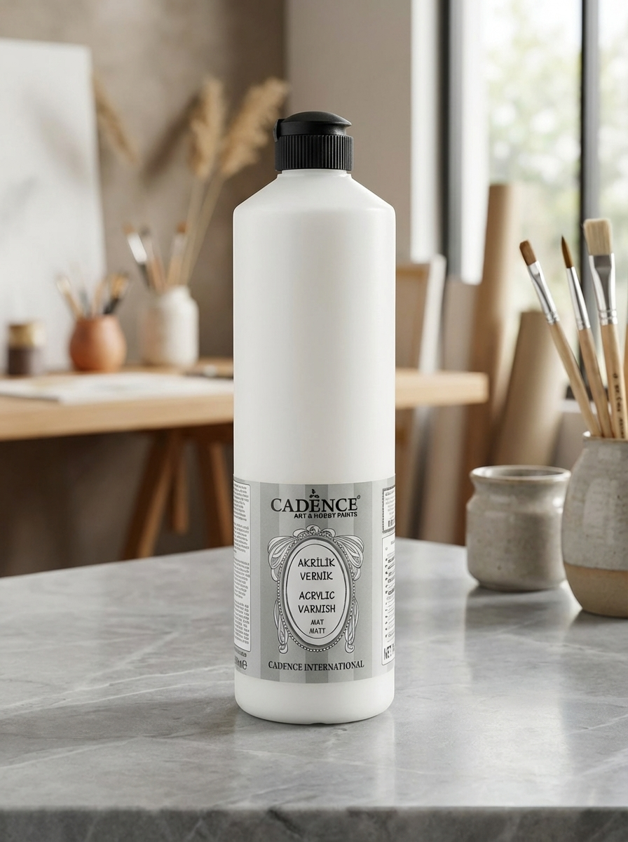 Cadence Su Bazlı Akrilik Mat Vernik 750 ML