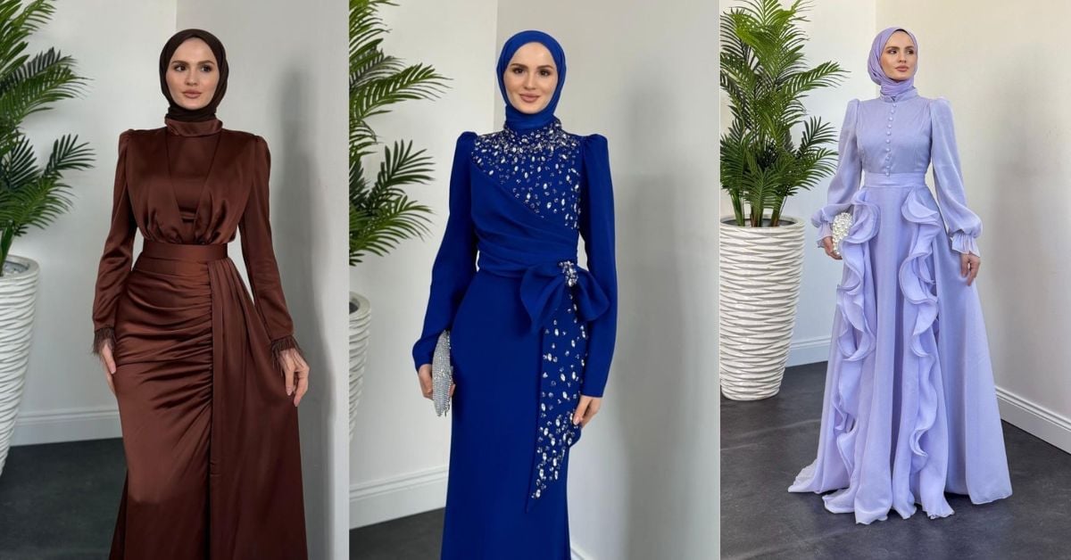 Mezuniyet elbisesi tesettür