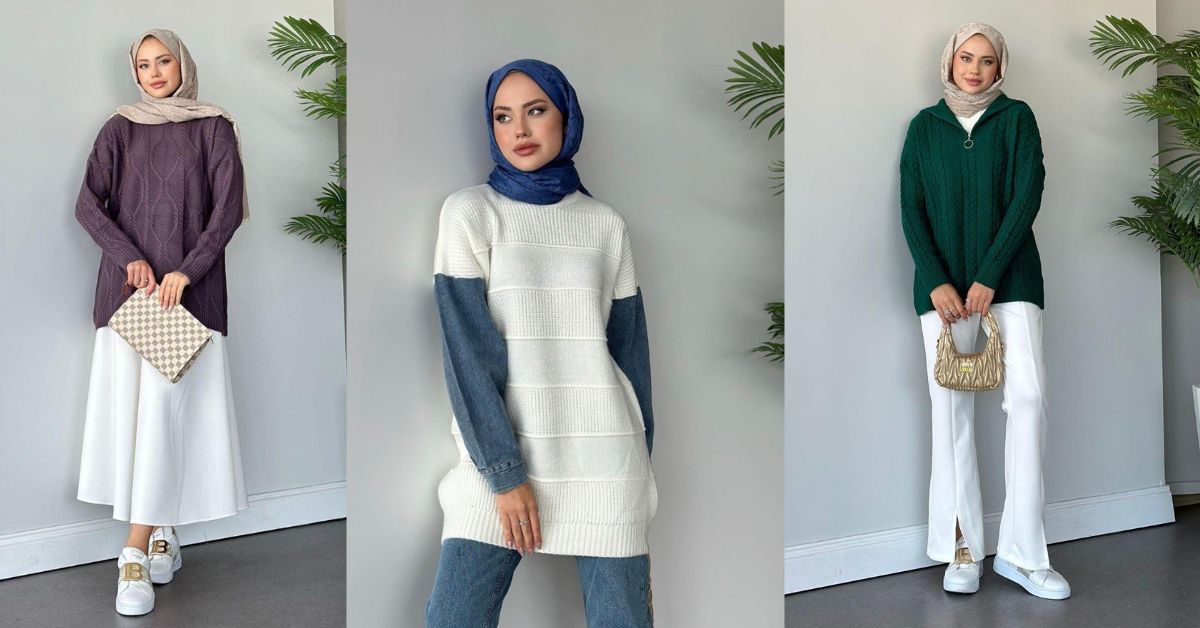 Tesettür tunik,