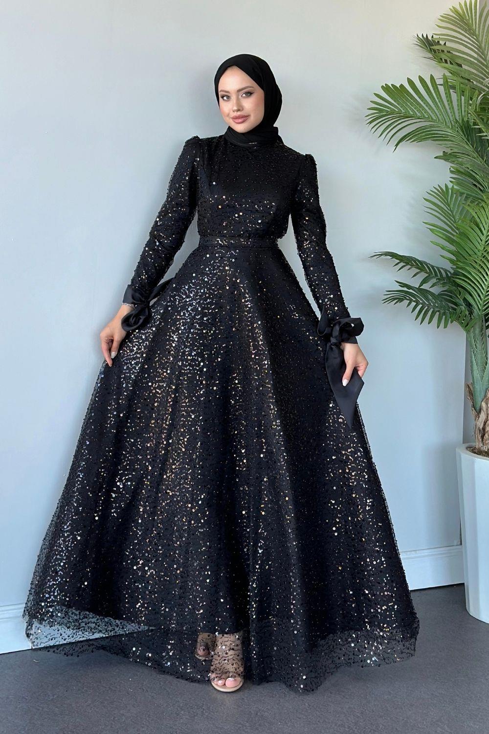 Pamir Abiye Siyah 10007 