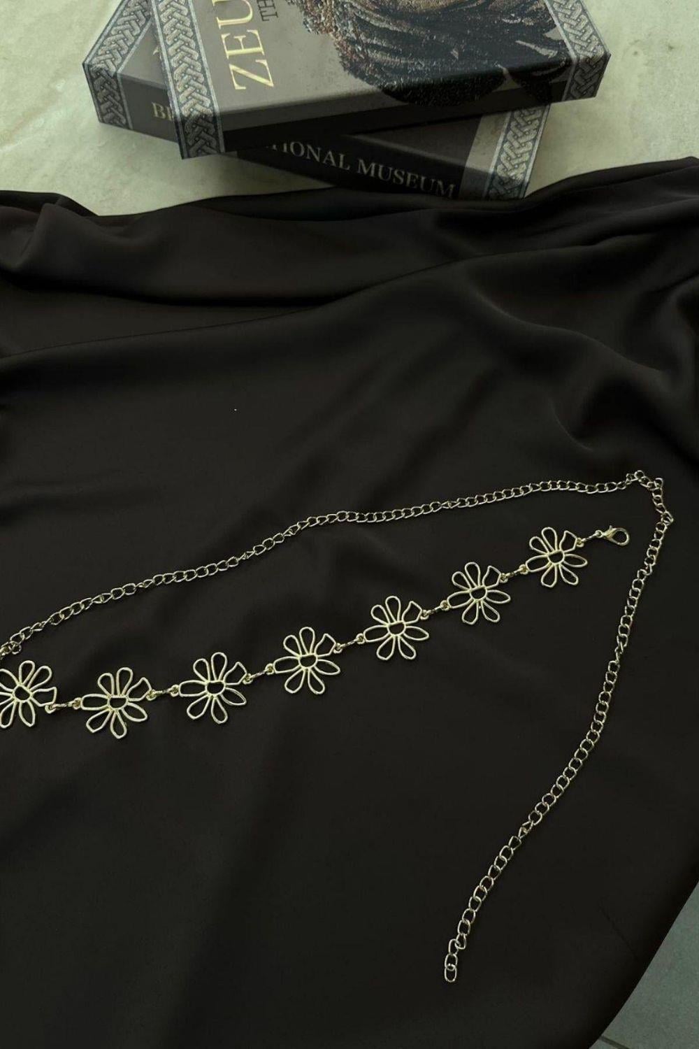 Zincir Gold Kemer Çiçek 10039 