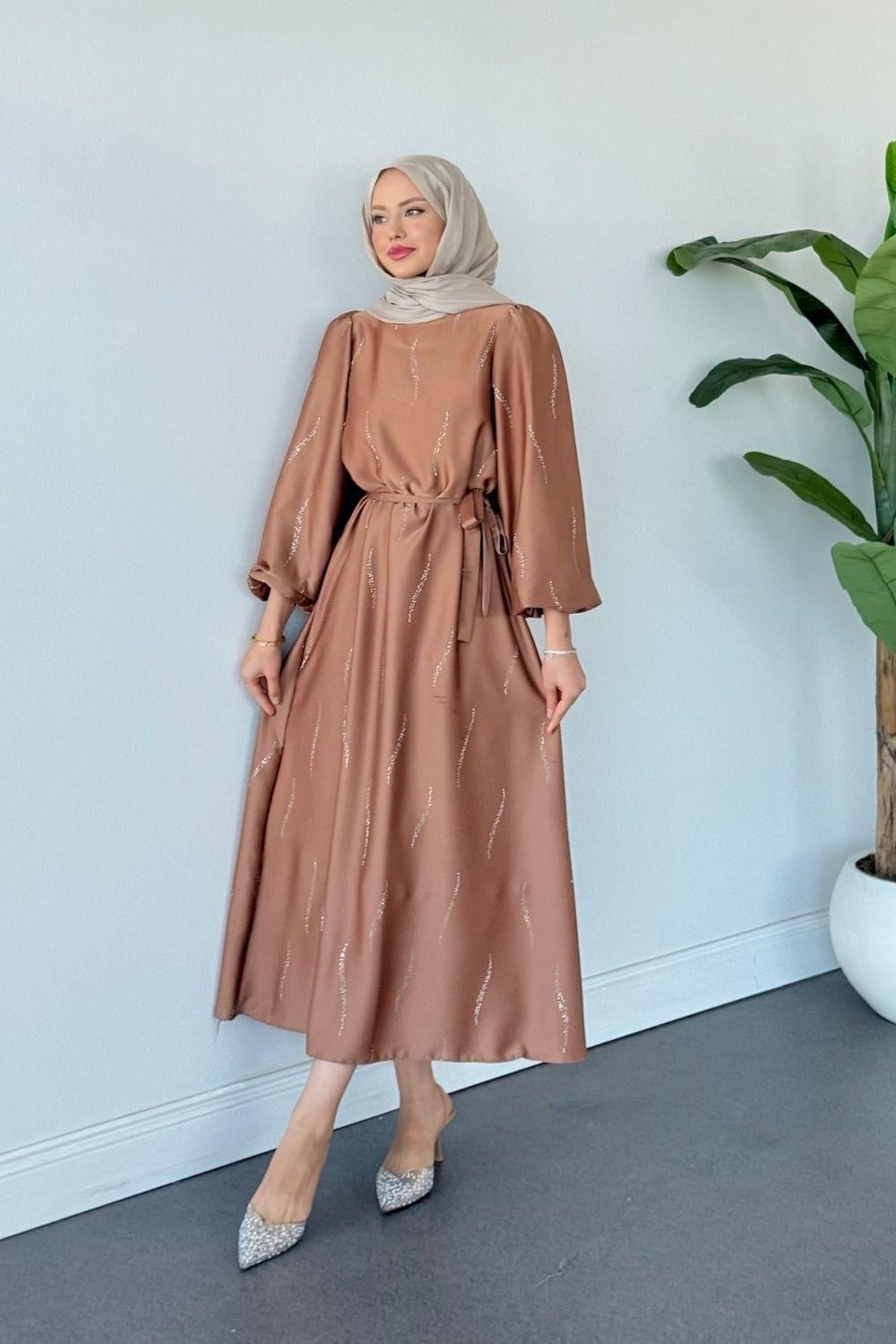 Royal Elbise Camel 1146 