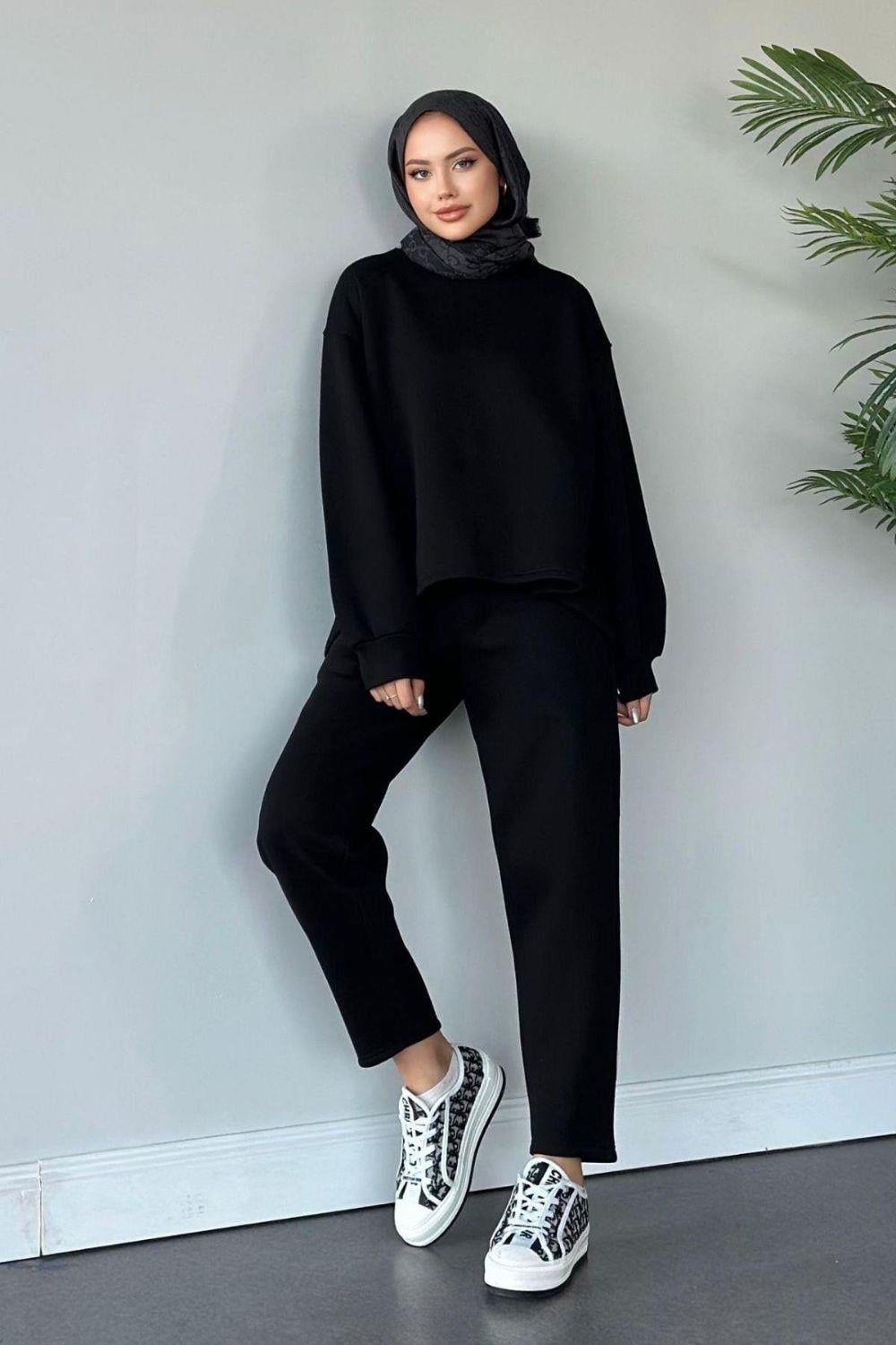 Foks Spor Takım Siyah 11500 