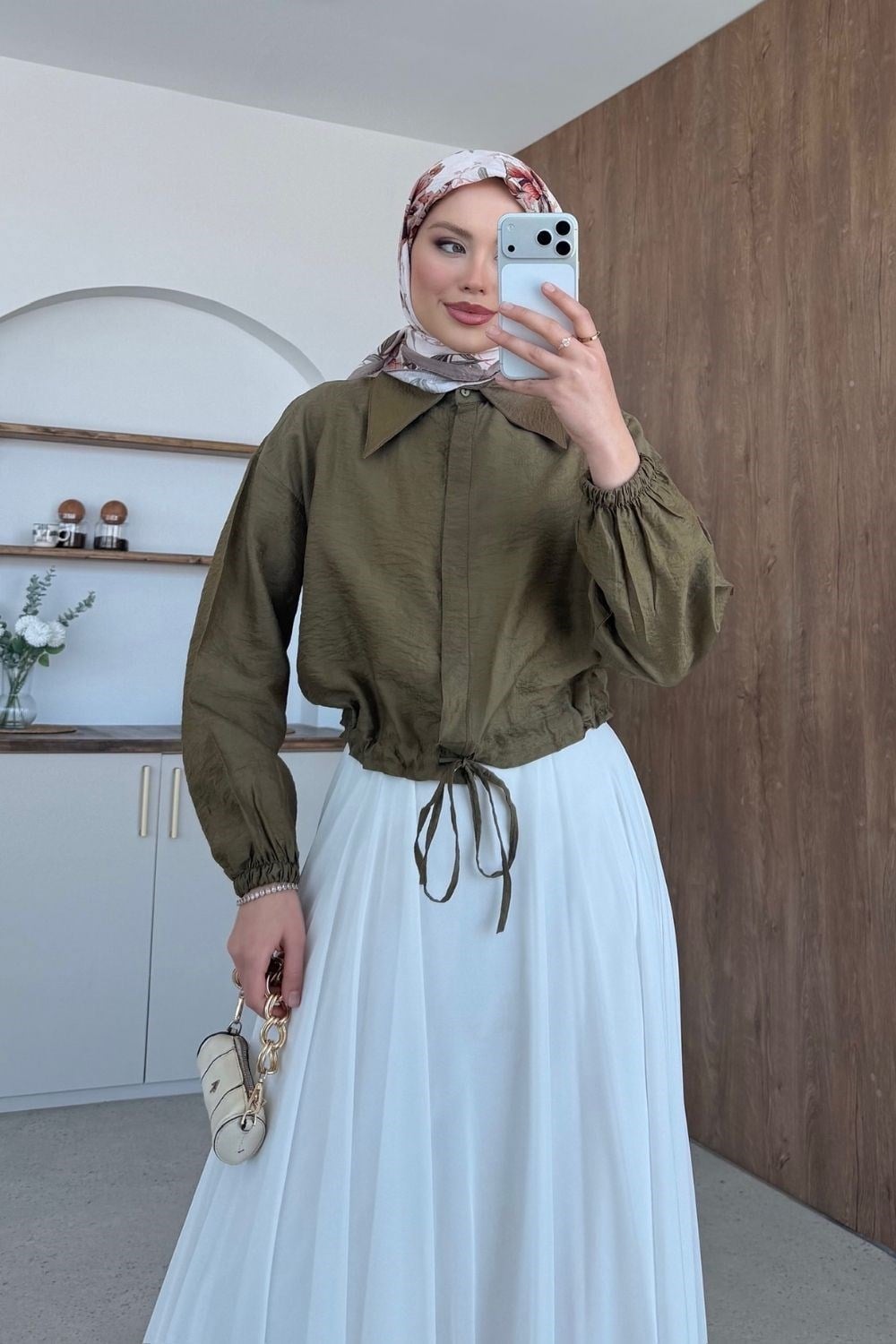 Vanilla Gömlek Haki 1208 