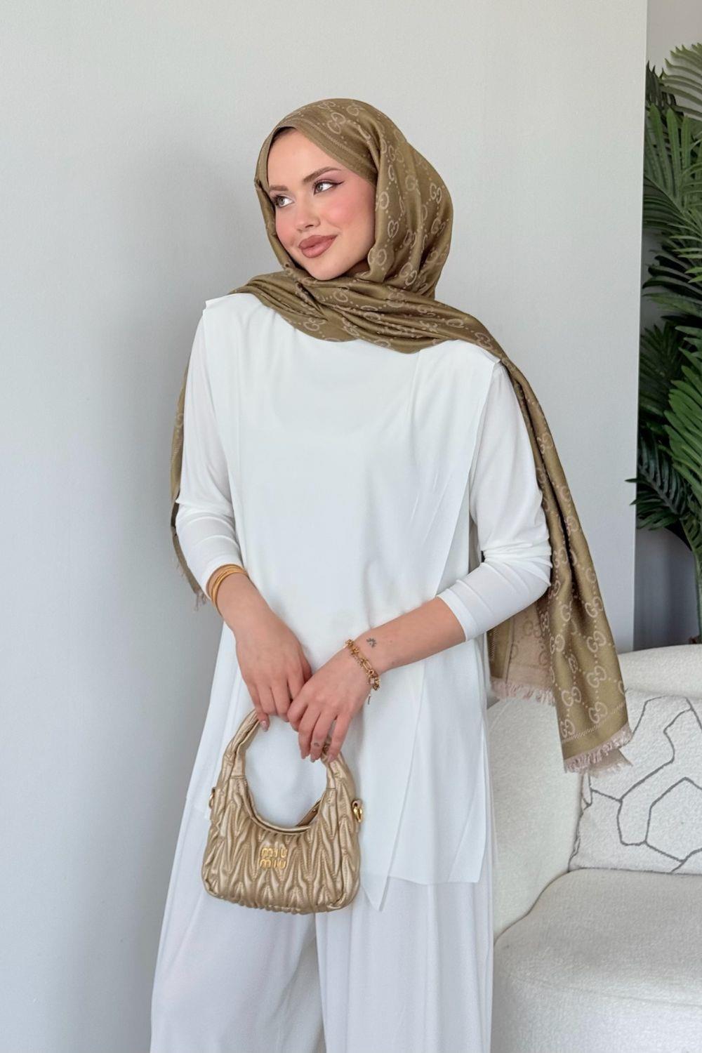 Katar Sandy takım Beyaz 1370 