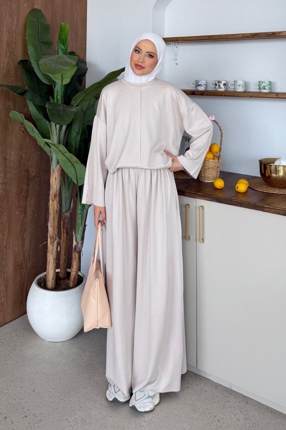 Soft Touch Takım Ekru 20256 