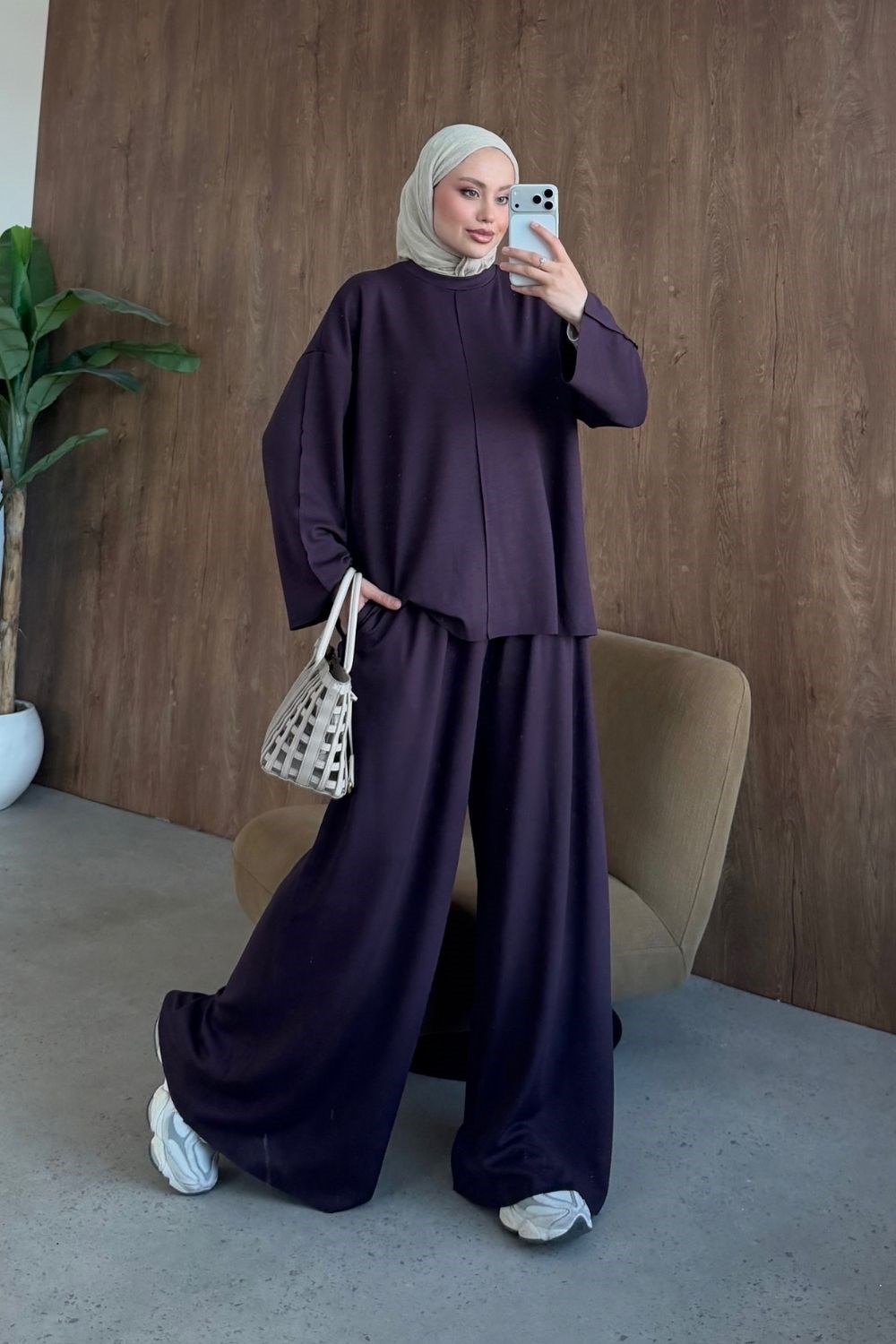 Soft Touch Takım Mor 20256 