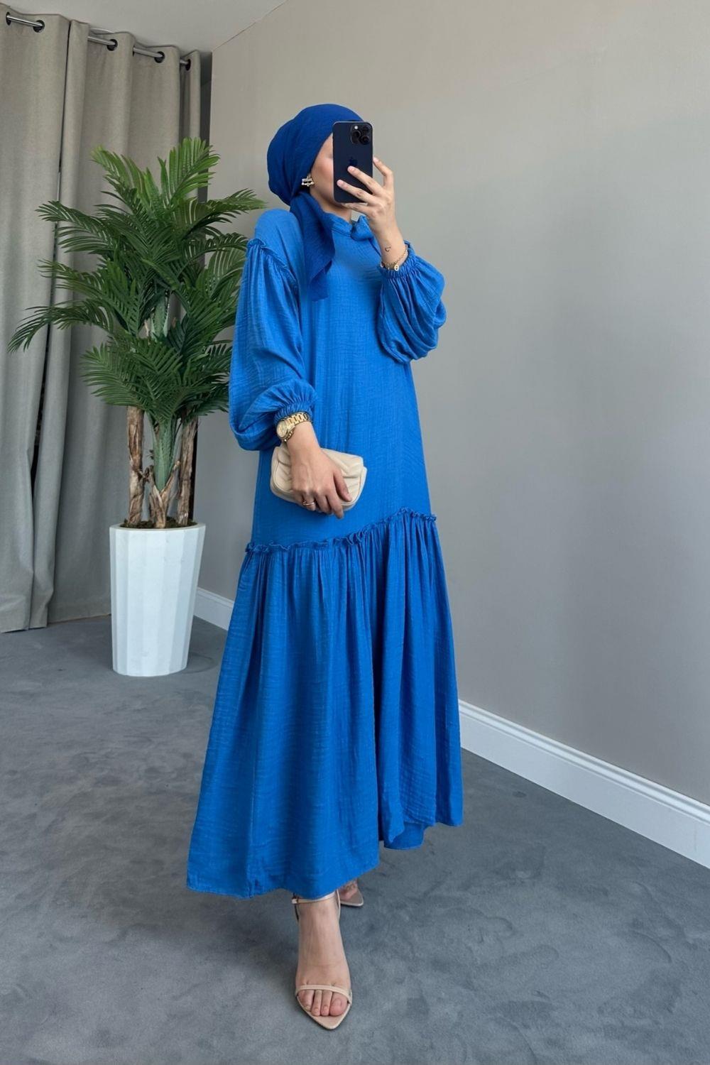 Mavella Elbise İndigo 2035 