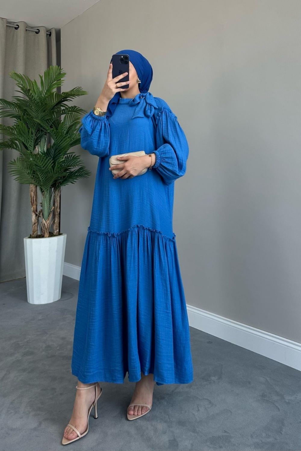 Mavella Elbise İndigo 2035 