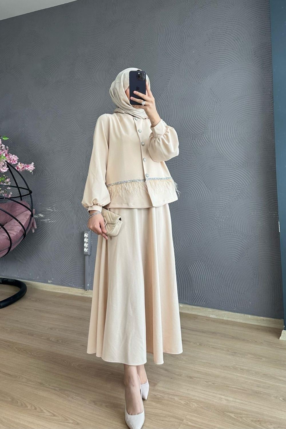 Flora Takım Bej 2036 
