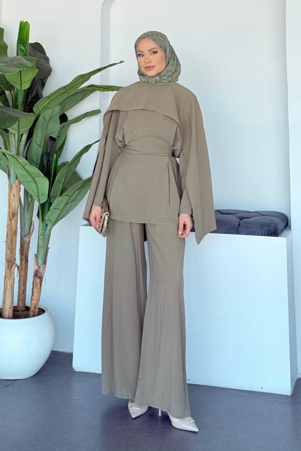 Pelerinli Takım Haki 2309 