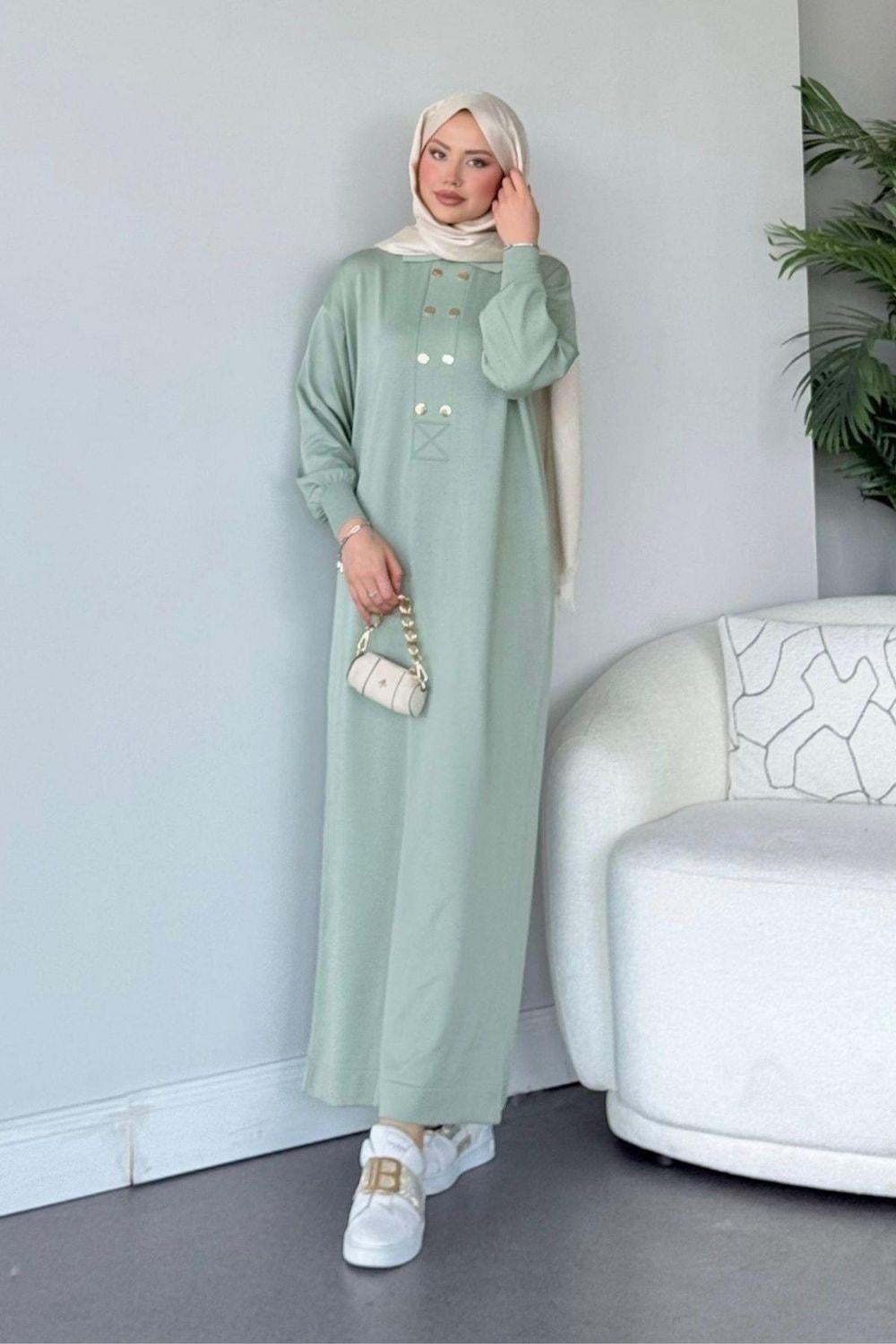 Versa Elbise Mint 2514 