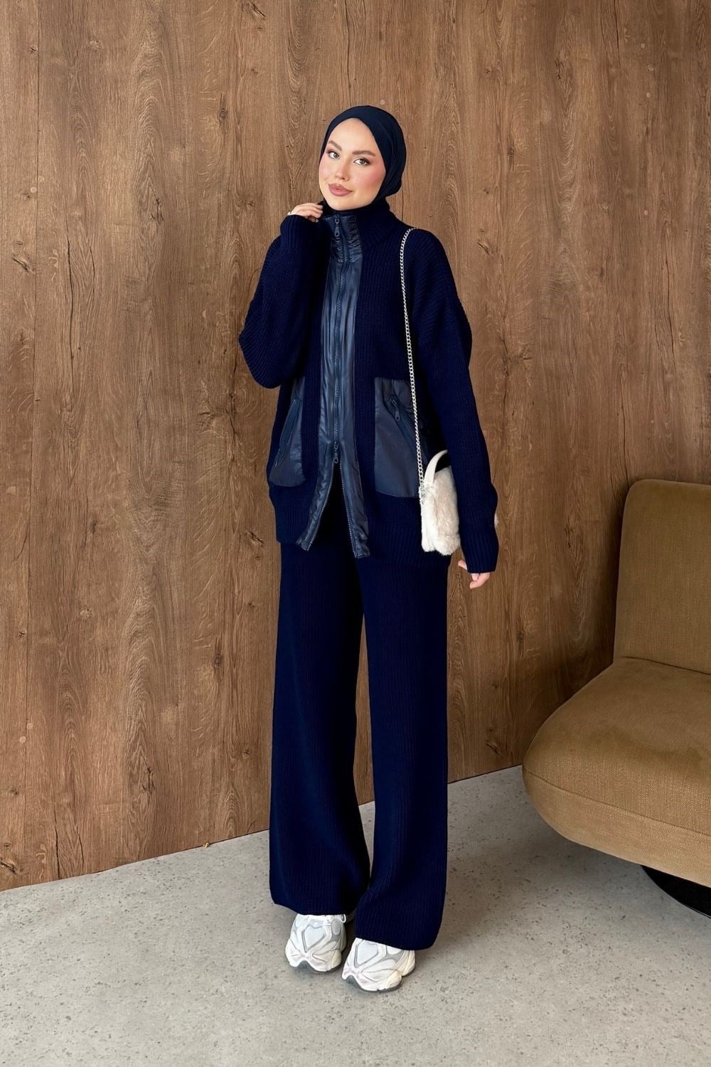 Milina Paraşüt Dty Takım Lacivert 26240 