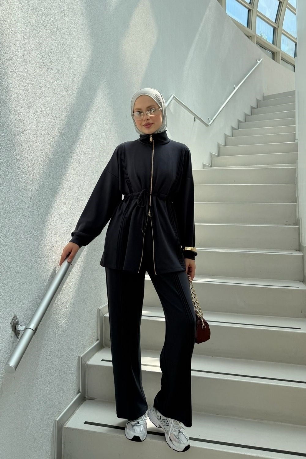 Maren Biyeli Takım Füme 401 