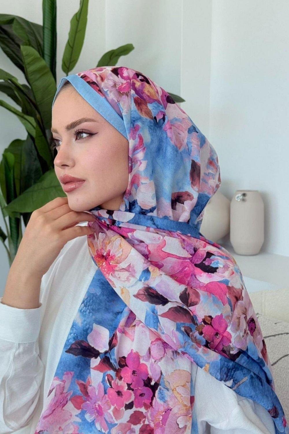 Flov Soft Şal Bebe Mavisi 4043 