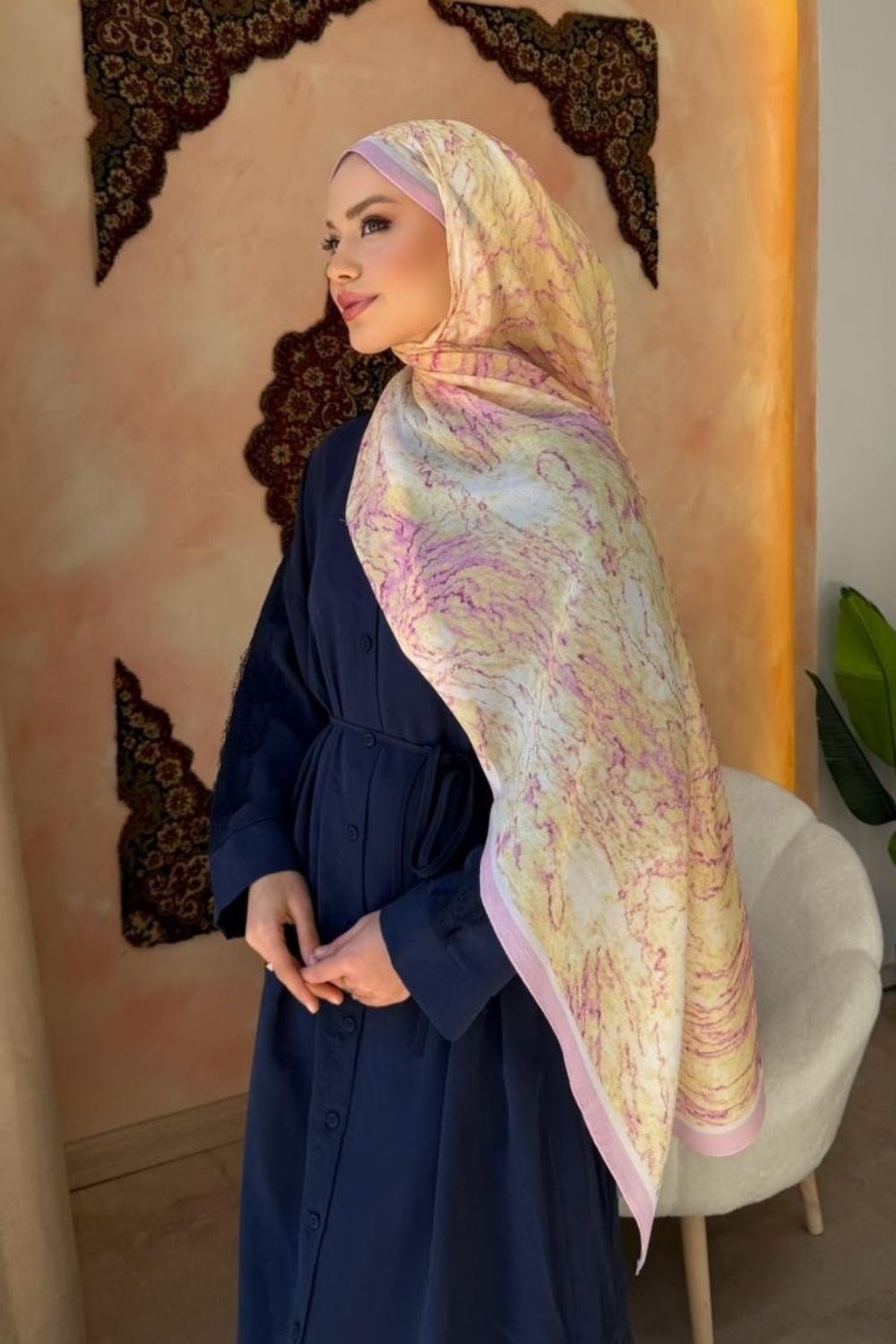 Paris Şal Pembe 4069 