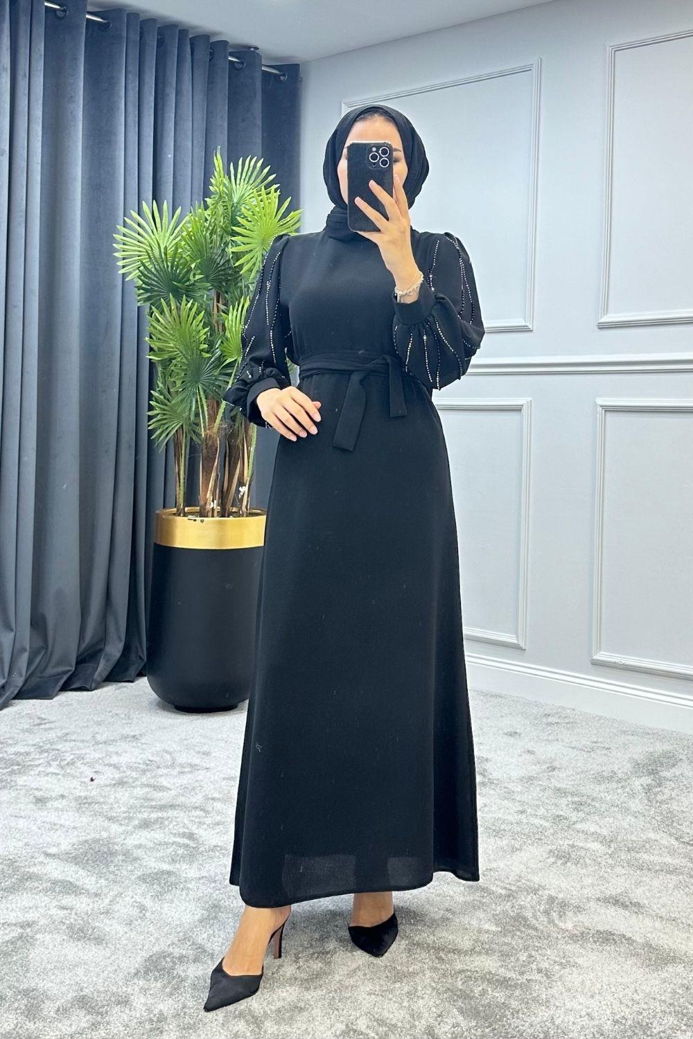 Elsa Abiye Siyah 4415 