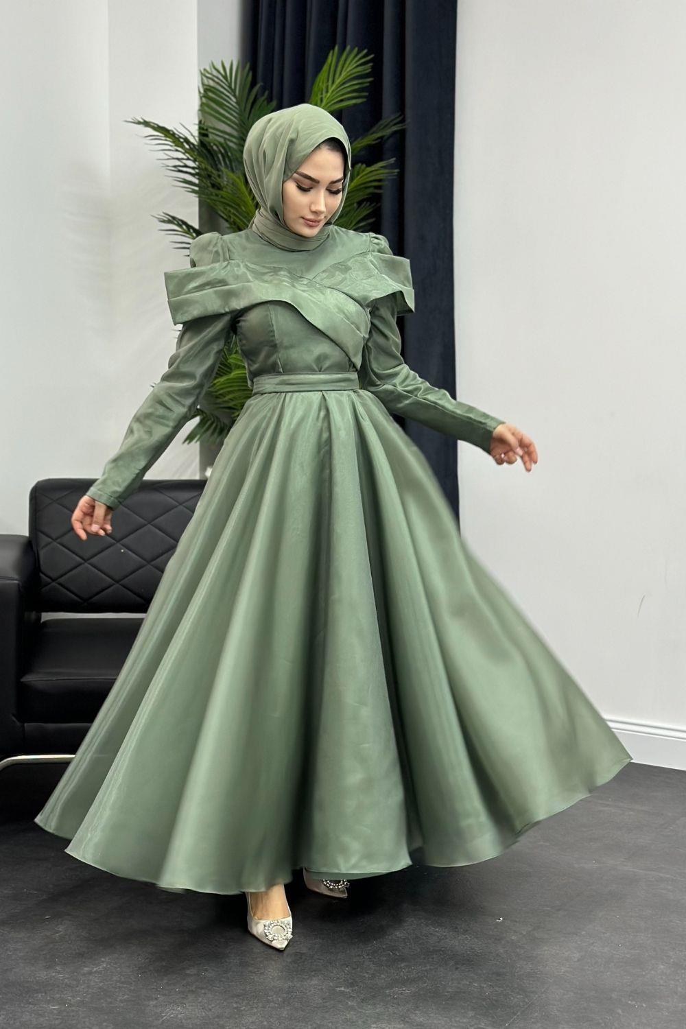Nurella Abiye Mint 4514 