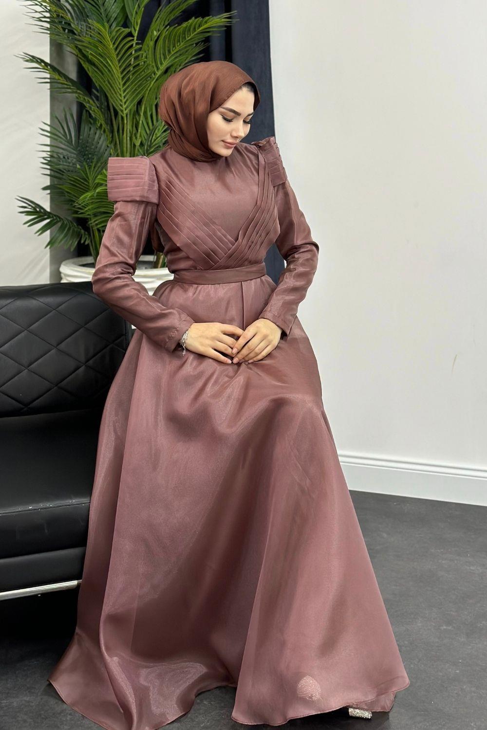 Serpil Abiye Kahverengi 4520 