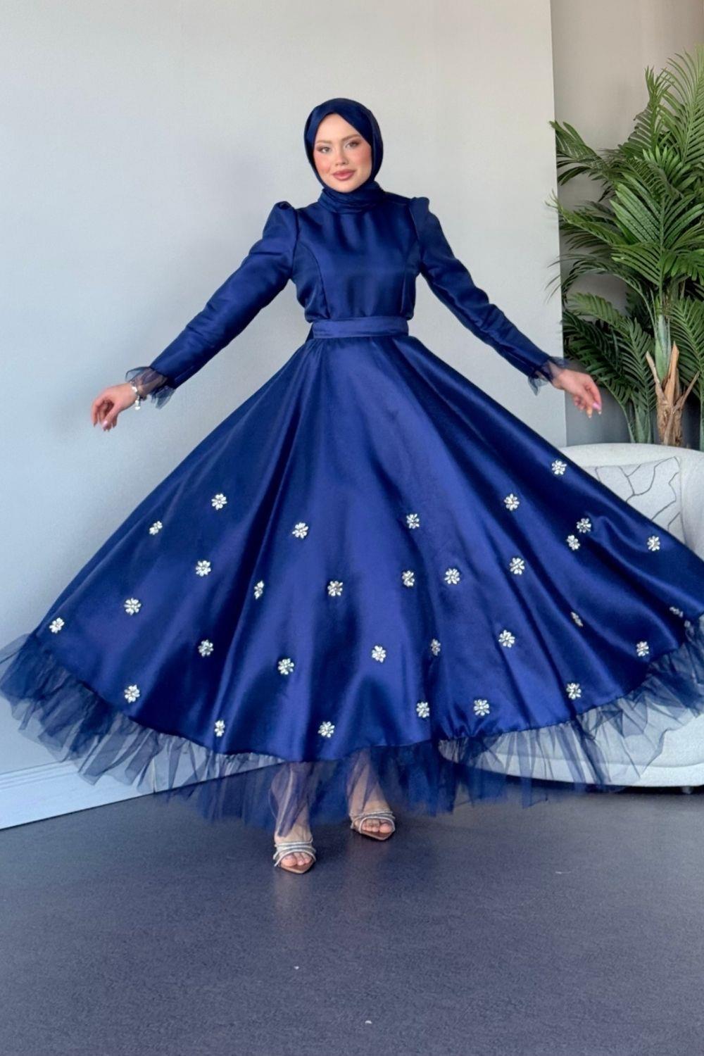 Peri Abiye Lacivert 4644 