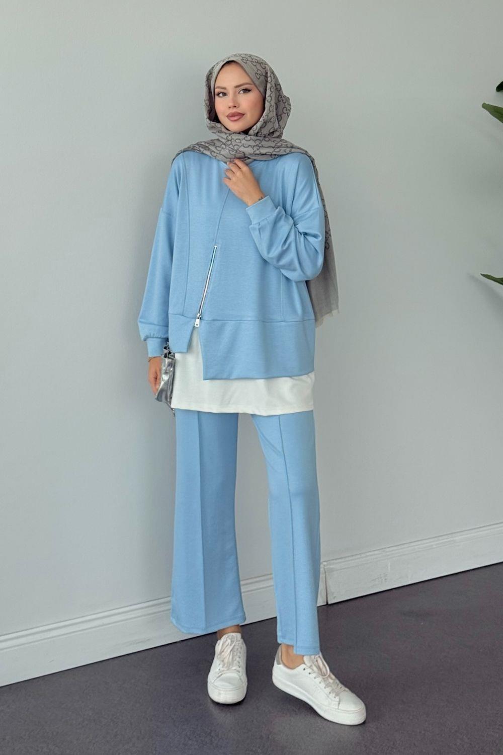 Frm Garnili Takım Açık Mavi 6009 