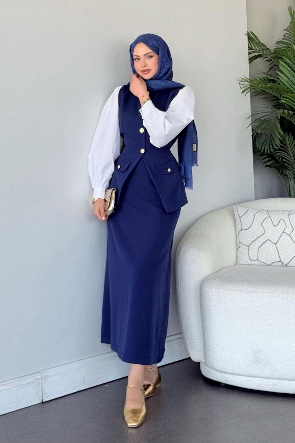 Mihra Takım Lacivert 60378 