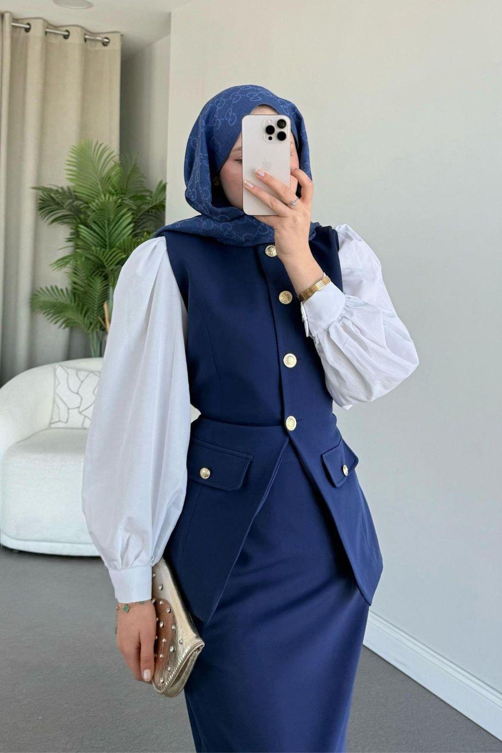 Mihra Takım Lacivert 60378 