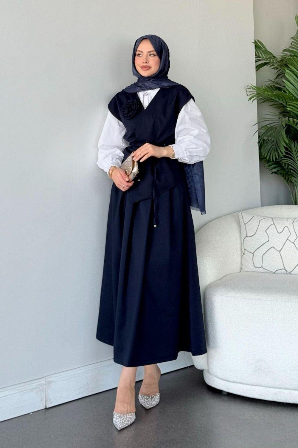 Aygül Takım Lacivert 60384 
