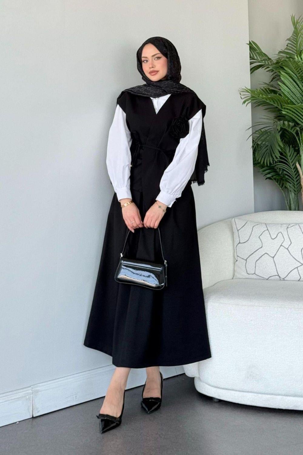 Aygül Takım Siyah 60384 