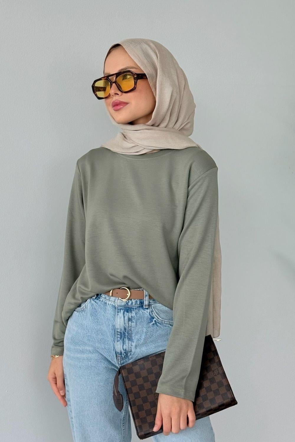 Pamuklu Uzun Kollu İçlik Mint 6053 