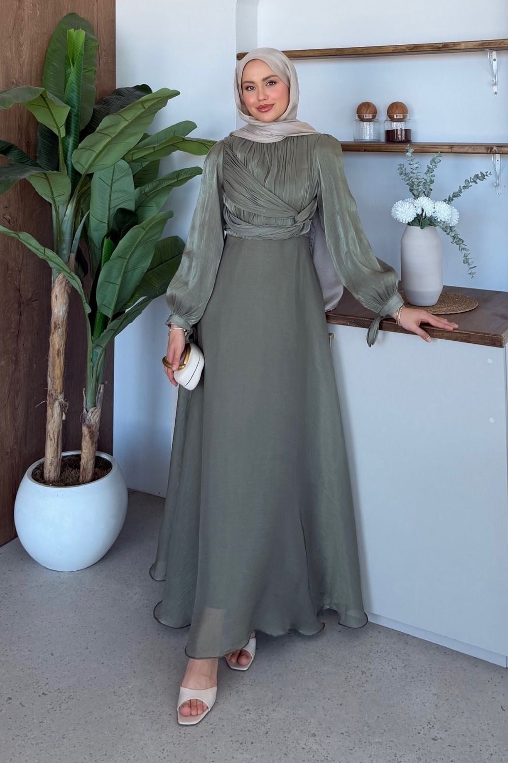 Daisy Piliseli Abiye HAKİ 6220 