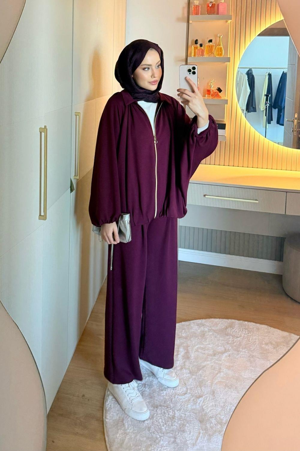 Beyza Takım Bordo 70145 