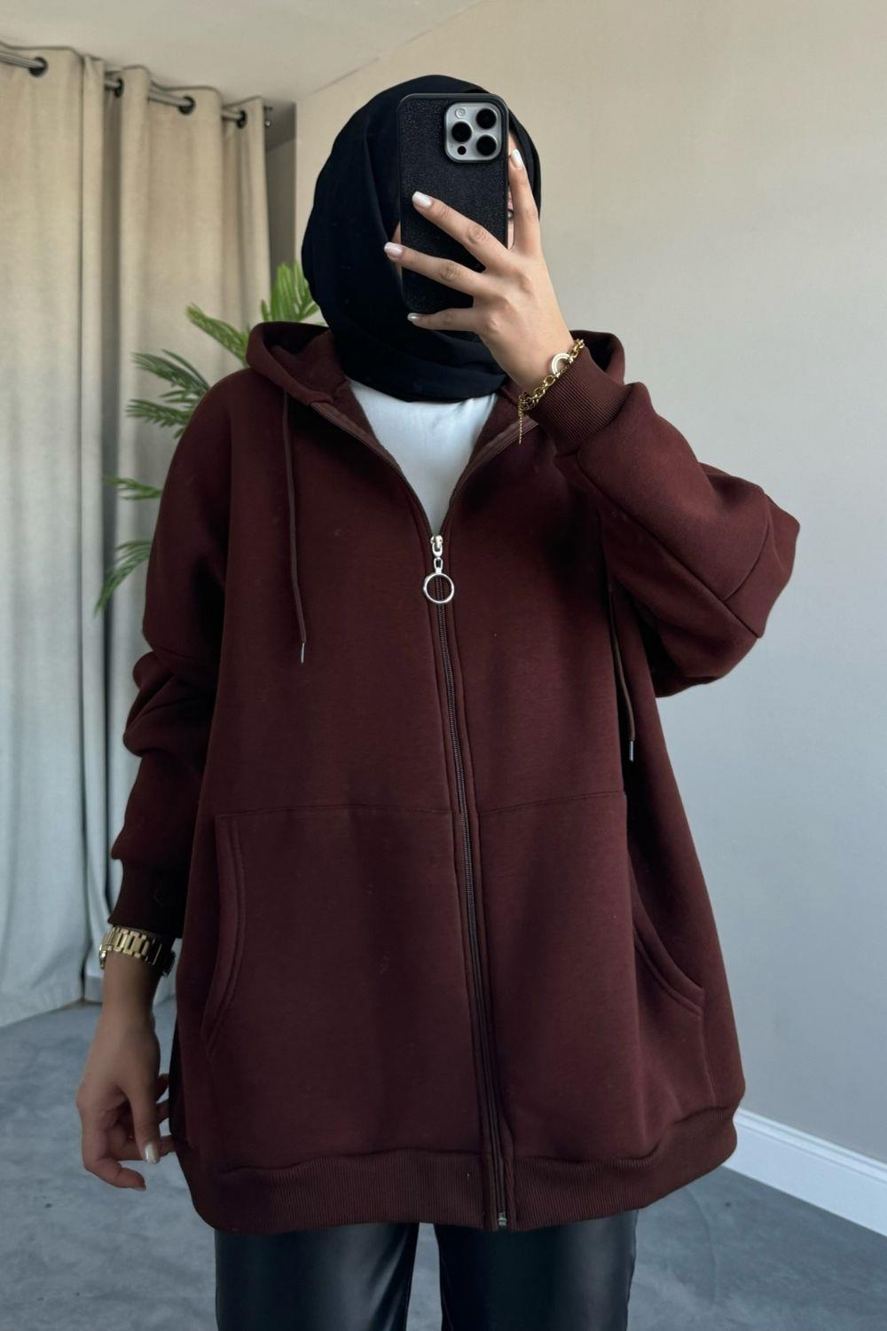Fashion Sweat Kahverengi 8384 
