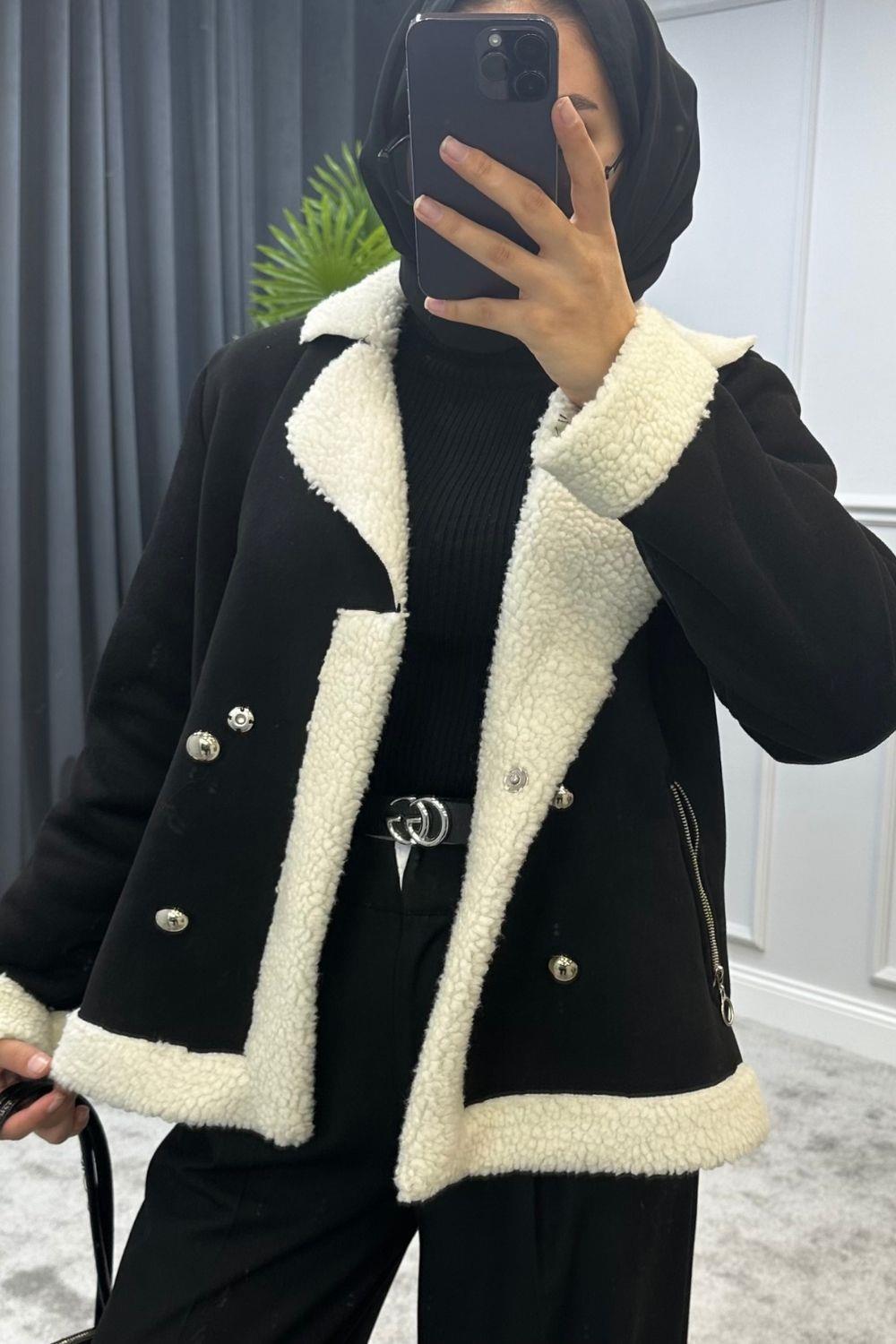 Bomber Ceket Siyah 9124 