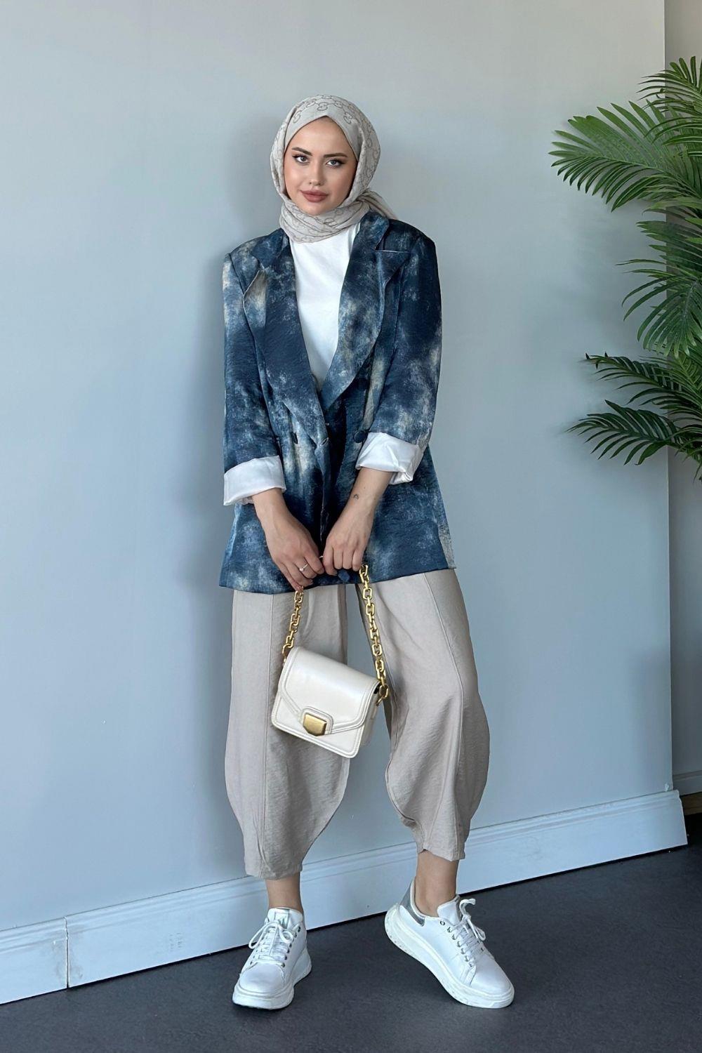 Sardunya Ceket Lacivert 9305 