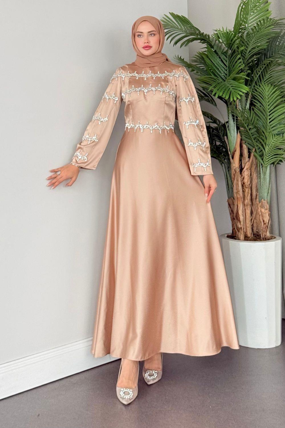 Yolansa Abiye Bej 9666 