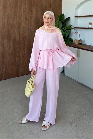 Leman İkili Takım Pembe 20270 