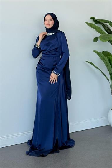 Haide Abiye Lacivert 7914 