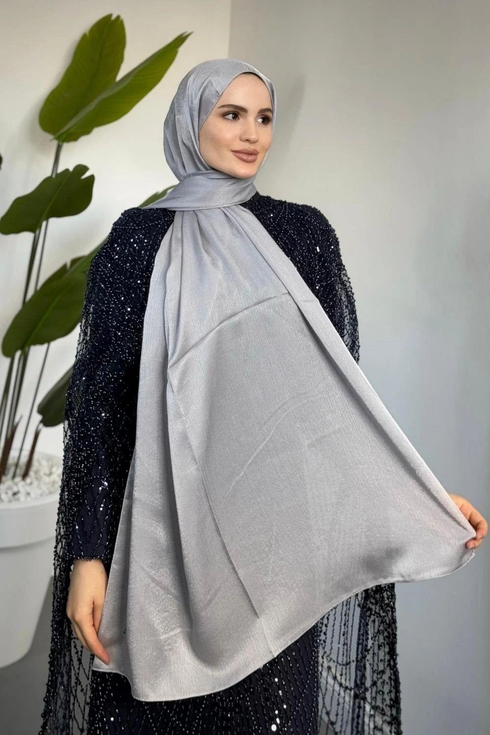 JanJan Abiye Şal Gümüş 1000 