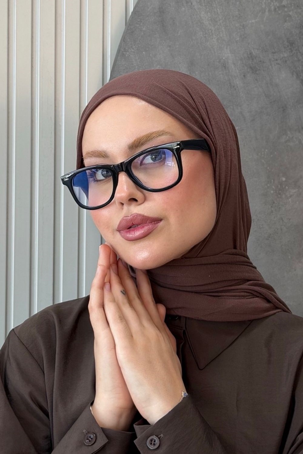 Vexa Kare Çerçeve Gözlük Siyah 10075 