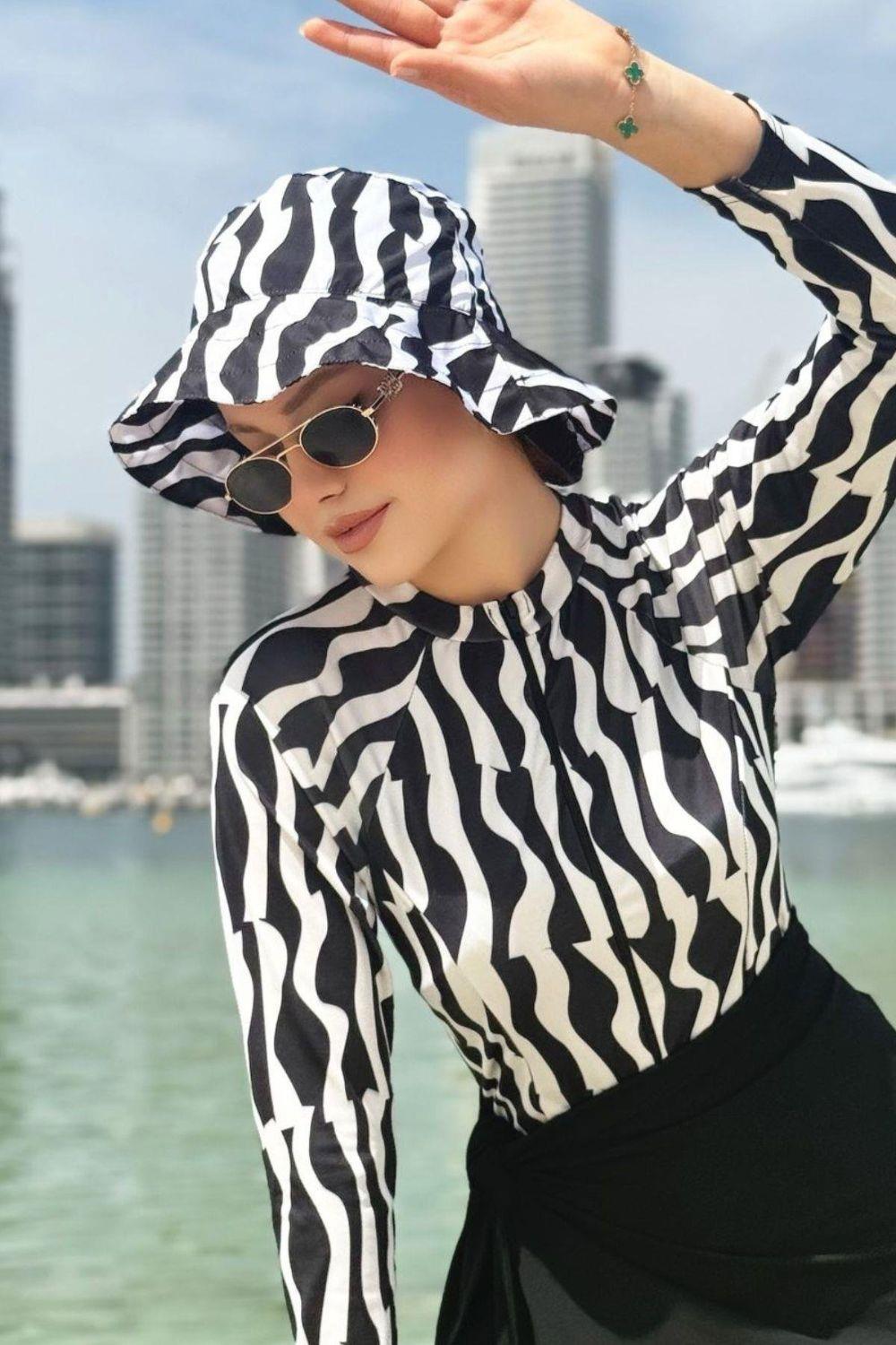 Bukcet Şapka Zebra 10120 