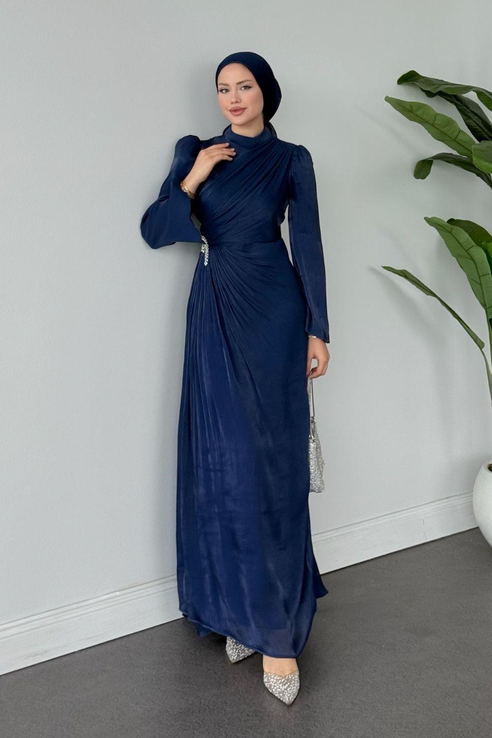 Sedef Abiye Lacivert 1036 