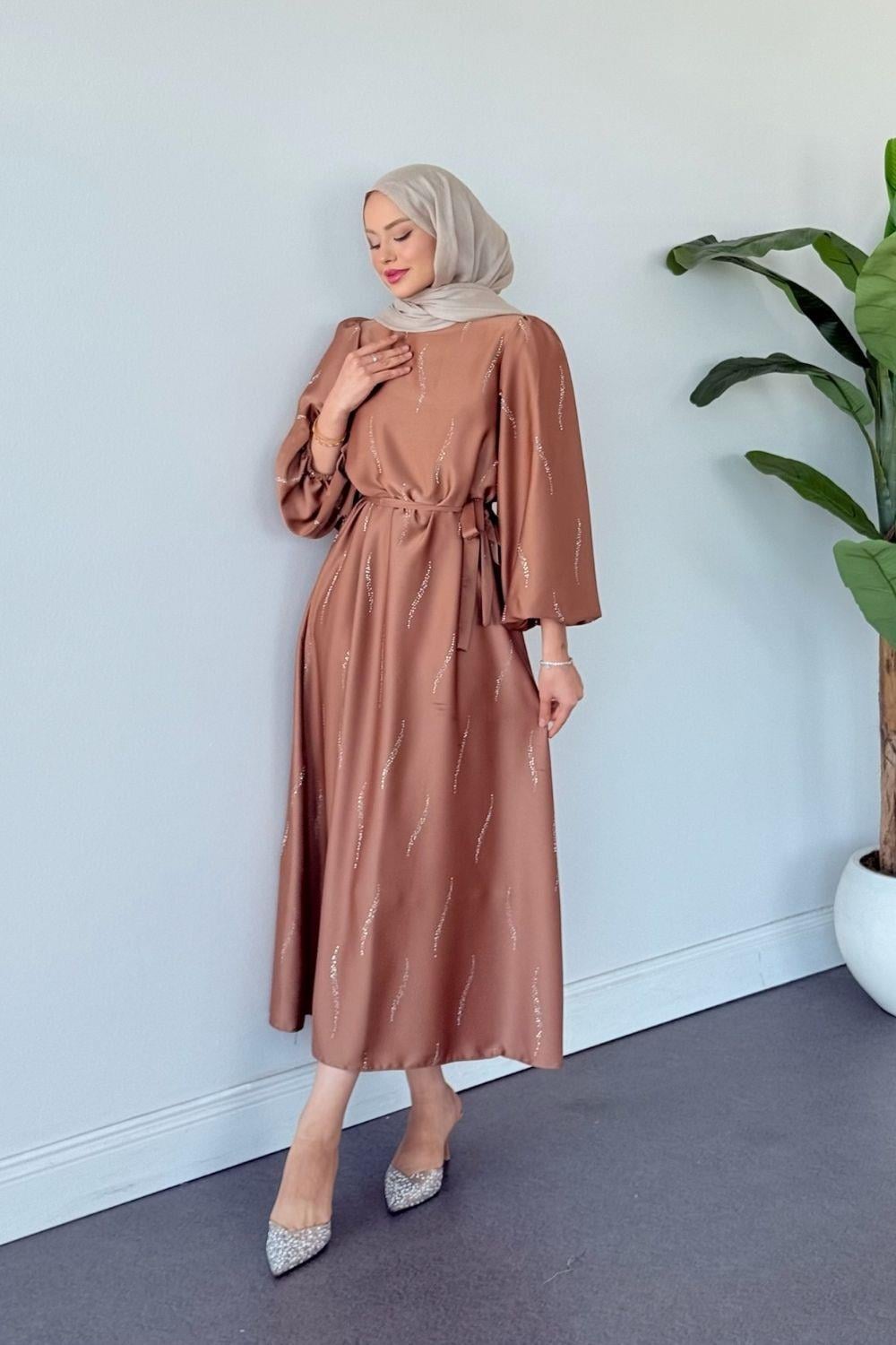 Royal Elbise Camel 1146 