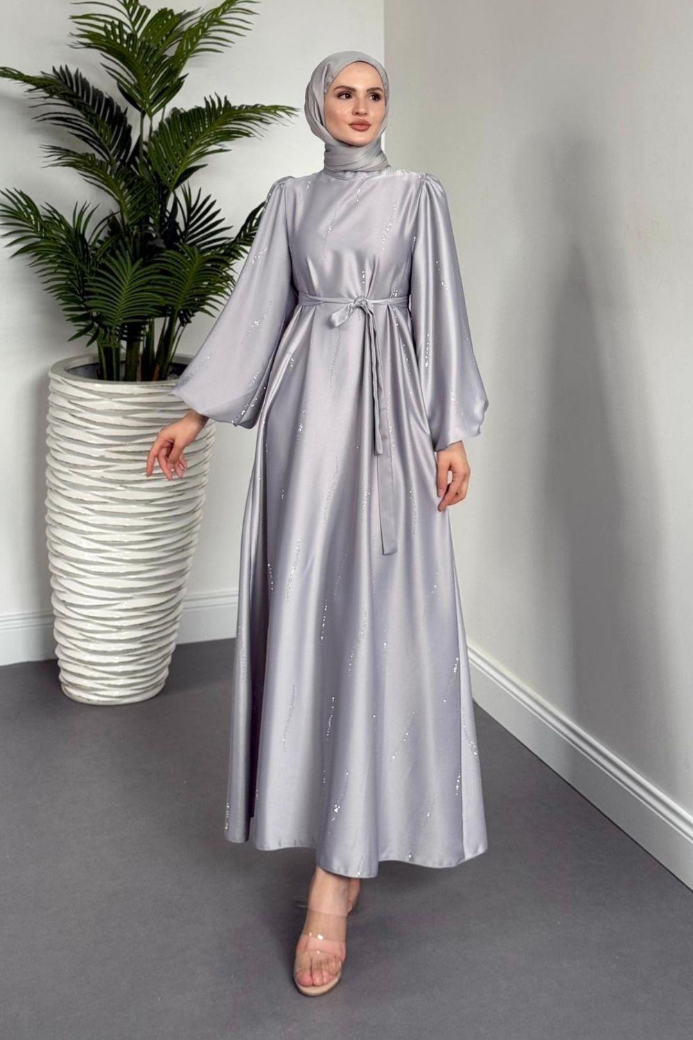 Royal Elbise Gri 1146 