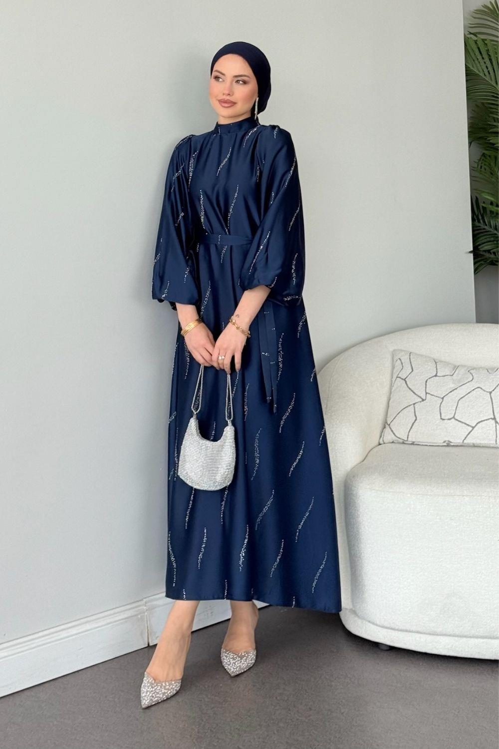 Royal Elbise Lacivert 1146 